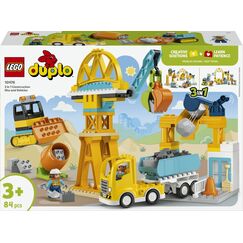 LEGO Baustelle mit Baufahrzeugen - 3-in-1-Set LEGO DUPLO