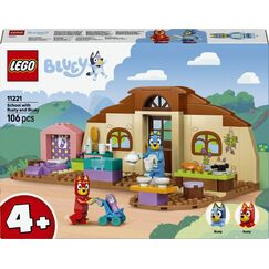 LEGO Schule mit Rusty und Bluey
