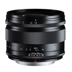Voigtländer 50mm / 1:1.2 Nokton Teleobjektiv Schwarz