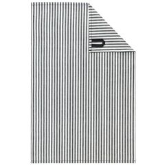 Cawö Geschirrtuch Zoom Streifen 50x70cm, Schwarz/Weiss