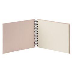 Rössler 1329452581 Fotoalbum Beige 40 Blätter Spiralbindung