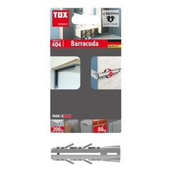 TOX Dübel Barracuda Dübel 8 Stück(e) Nylon Rund