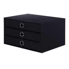 Rössler 1524452703 Büro-Schubladenschrank Schwarz