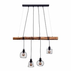 Näve Woodland Hängeleuchte Flexible Halterung E27 40 W