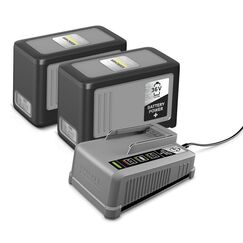 Kärcher 2.445-070.0 Akku/Ladegerät für Elektrowerkzeug Batterie- & Ladegerät-Set