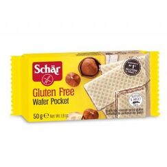 Dr. Schär Wafer Pocket Wafer Keks Haselnuss 50 g