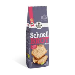 Bauck Mühle Schnellbrot 5-Korn Bio glutenfrei 475 g