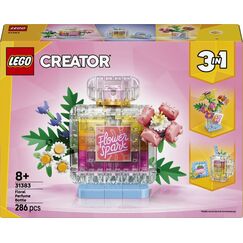 LEGO Parfümflasche mit Blumendeko