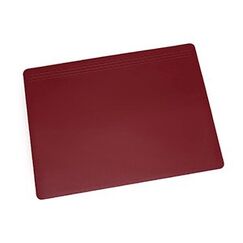 Laufer Matton Schreibtischunterlage Kunststoff Rot