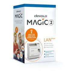 Devolo Magic 2 LAN DINrail 2400 Mbit/s Ethernet/LAN Weiß 1 Stück(e)