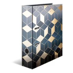 HERMA 7056 Ringmappe A4 Blau, Gold