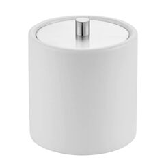 Diaqua 45192720 Badezimmer-Aufbewahrungsbehälter Weiß Keramik, Metall Baumwollhalter/-spender