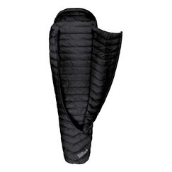 Grüezi Bag 5205-1008-185 Schlafsack Erwachsener Mumienschlafsack Nylon Schwarz