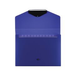 Buroline 663291 Sammelmappe Kunststoff Blau A4, Farbe: Blau