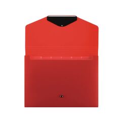 Buroline Fächermappe A4 663298 rot 6-teilig
