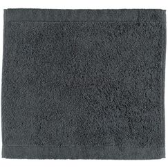 Cawö Waschlappen Lifestyle Uni 30 x 30 cm, Anthrazit