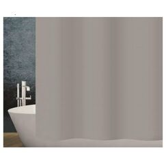 Diaqua Basic Duschvorhang Ring Polyester Grau