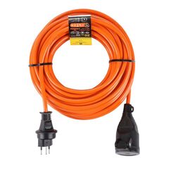 M. Schönenberger 85.551.13.20PUR Verlängerungskabel 20 m 1 AC-Ausgänge Drinnen/Draußen Orange, Schwarz