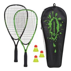 Schildkröt Funsports 970906 Badmintonschläger Aluminium Schwarz, Grün 2 Stück(e)