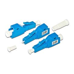 Lightwin LWL DÄMPFUNG-09 LC/SPC 2 LWL-Steckverbinder LC/LC Blau, Weiß