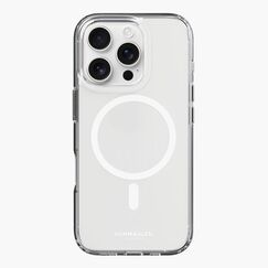 Vonmählen Transparent Case Handy-Schutzhülle 17,5 cm (6.9") Cover Schwarz, Transparent, Farbe: Transparent, Weiß