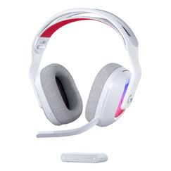 Logitech G Astro A20 X Kopfhörer Verkabelt & Kabellos Kopfband Gaming USB Typ-C Bluetooth Weiß