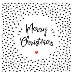 Braun + Company Merry x-mas Heart Papier Schwarz, Weiß 20 Stück(e)