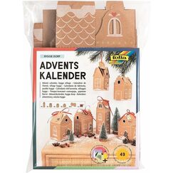 Folia Adventskalender Lebkuchenhaus 49-teilig