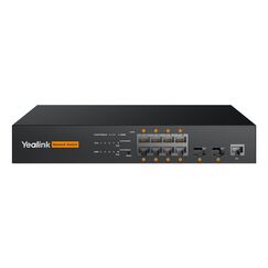 Yealink RCH80 Managed L2+ Power over Ethernet (PoE) Schwarz