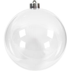 Creativ Company 52118 Christbaumschmuck Kugel-Weihnachtsschmuck Kunststoff Transparent 1 Stück(e)