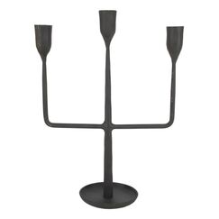 Chic Antique 71155024 Kerzenständer Schwarz