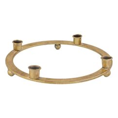 CHALET 600-53397-065 Kerzenständer Metall Gold