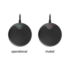 DeLOCK USB Kondensator Mikrofon Omnidirektional für Konferenzen