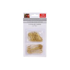 G. Wurm 10025293 Weihnachtsschmuckhaken Gold 150 Stück(e)