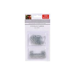 G. Wurm 10025294 Weihnachtsschmuckhaken Silber 150 Stück(e)