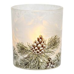 G. Wurm 10041568 Kerzenständer Glas Weiß