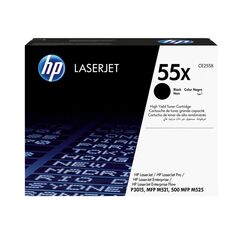 HP 55X Schwarz Original LaserJet Tonerkartusche mit hoher Reichweite