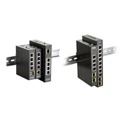 D-Link DIS-100G-10S Netzwerk-Switch Unmanaged Gigabit Ethernet (10/100/1000) DIN-Schiene Schwarz