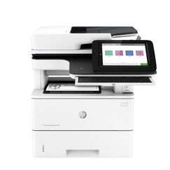 HP LaserJet Enterprise Flow LaserJet Enterprise M528z Wireless Multifunction Schwarzweiß Drucker, Kopierer, Scanner; Duplex