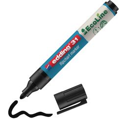 Edding 31 EcoLine Marker 1 Stück(e) Rundspitze Schwarz