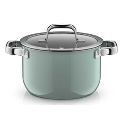 WMF Fusiontec Mineral Pro Kochtopf mit Deckel, 20 cm, Eucalyptus Haze 05.1980.5290