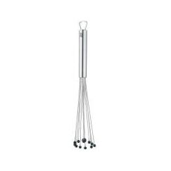 WMF 1873006030 Kugelquirl Silikon, Edelstahl Schwarz, Edelstahl