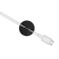 DeLOCK Kabelhalter Mini selbstklebend Set 10 Stück schwarz