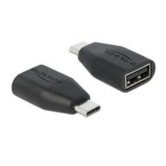 DeLOCK USB Datenblocker USB Type-C Stecker zu Typ-A Buchse