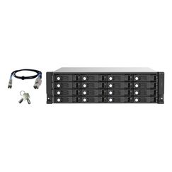 QNAP TL-R1620Sep-RP HDD-Gehäuse Schwarz, Grau 2.5/3.5"