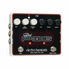 Electro-Harmonix Soul POG Schwarz, Rot, Weiß