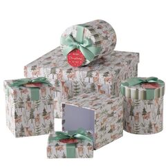 Boltze 2086630 Geschenkverpackung Geschenkpapierschleife Papier