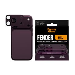 PanzerGlass ® Fender Kameraschutz Dark Cherry iPhone 18 Pro