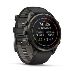 Garmin fēnix 9 Pro 3,56 cm (1.4") AMOLED 47 mm Digital 454 x 454 Pixel Touchscreen 4G Schwarz WLAN GPS