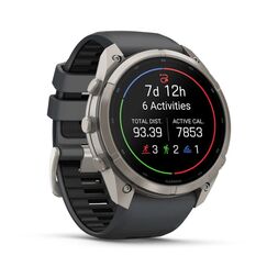 Garmin fēnix 9 Pro 3,56 cm (1.4") AMOLED 47 mm Digital 454 x 454 Pixel Touchscreen 4G Titan WLAN GPS